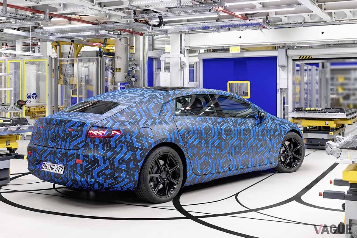 2021年前半に世界初公開される予定のEV高級セダン「EQS」
