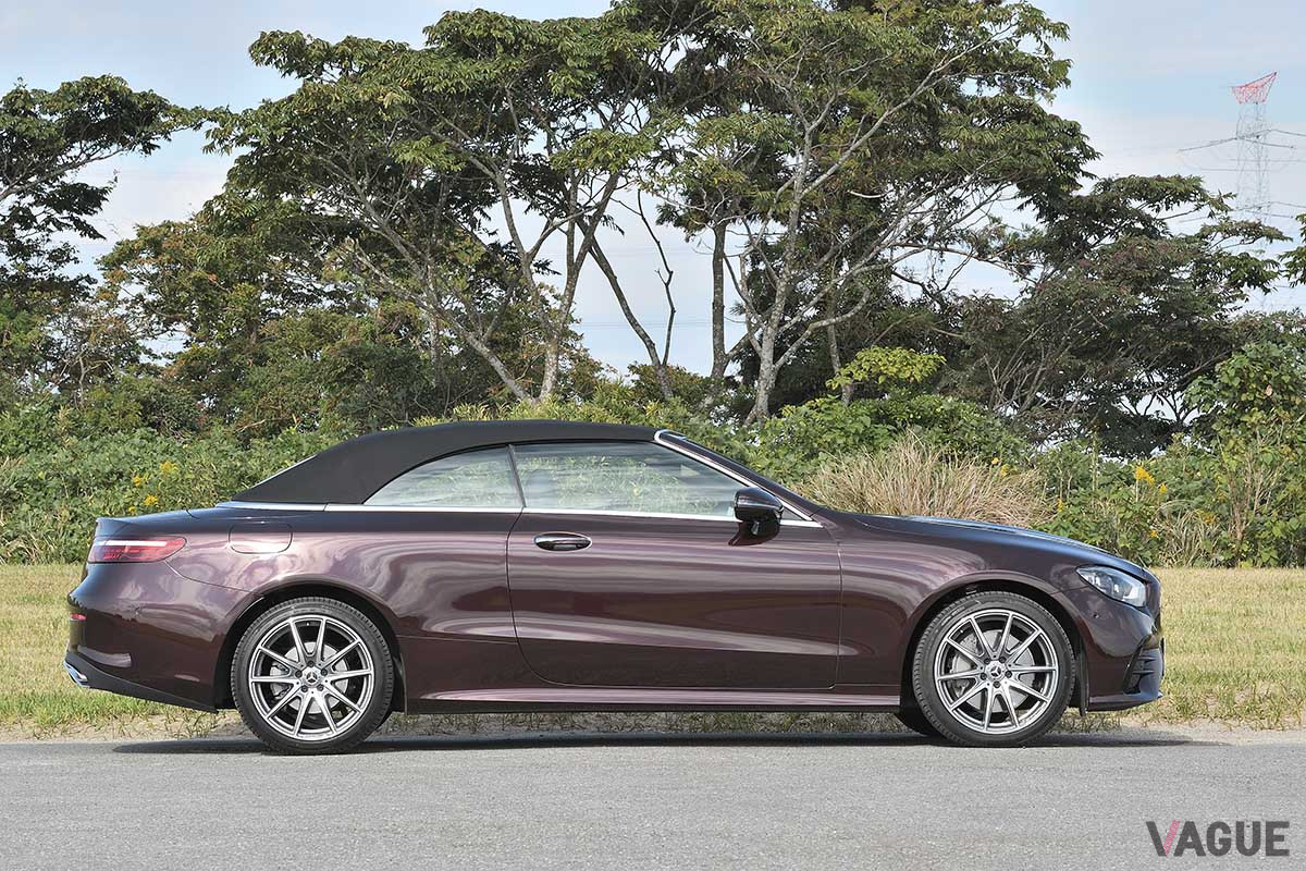 メルセデス・ベンツ改良新型「E300カブリオレ スポーツ」のホイールベースは2875mm