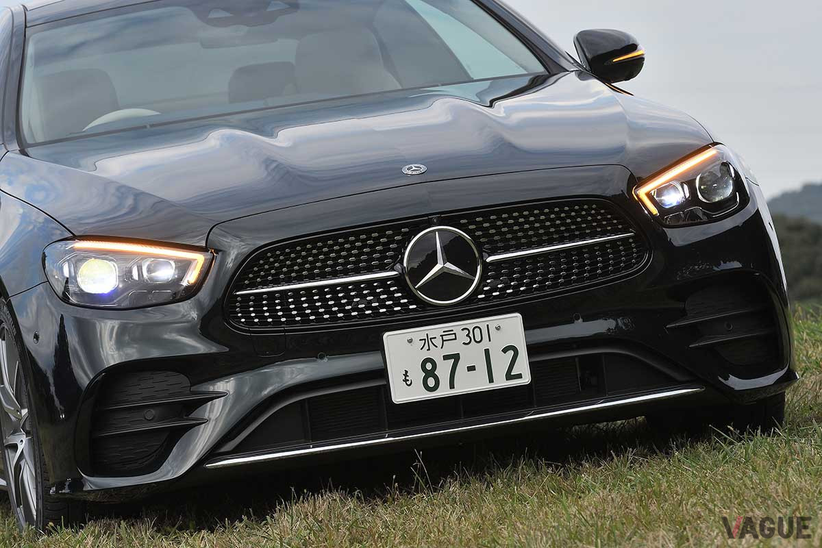 メルセデス・ベンツ改良新型「E300クーペ スポーツ」のフロントマスク