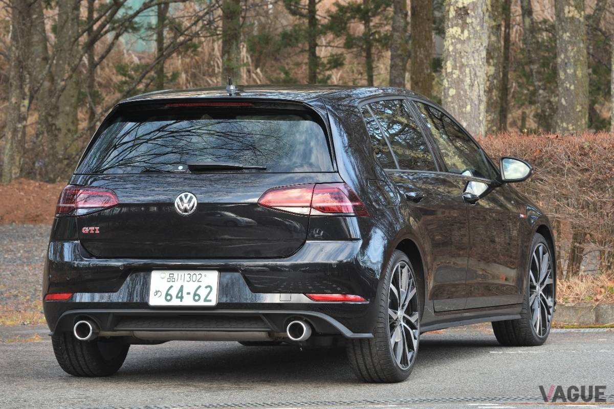 VW「ゴルフGTIパフォーマンス」のリアスタイル