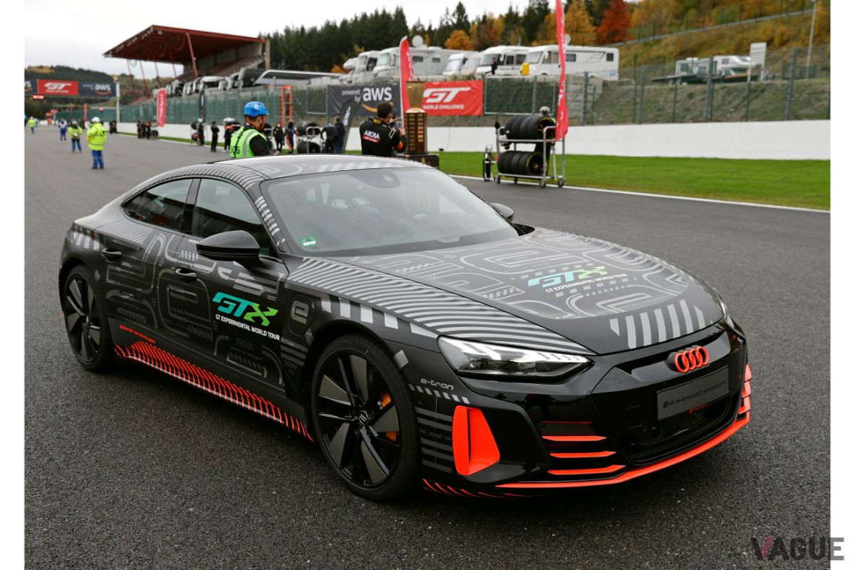 2021年登場予定のアウディ「e-tron GT」も展示される予定だ