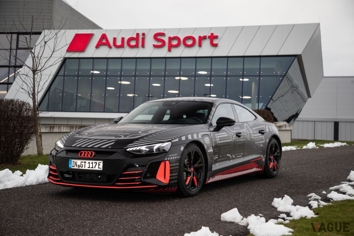 アウディ「RS e-tron GT」プロトタイプ