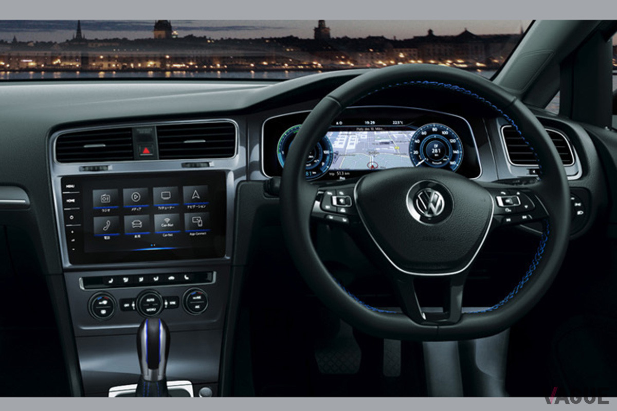 VW「e-ゴルフ」のインパネ