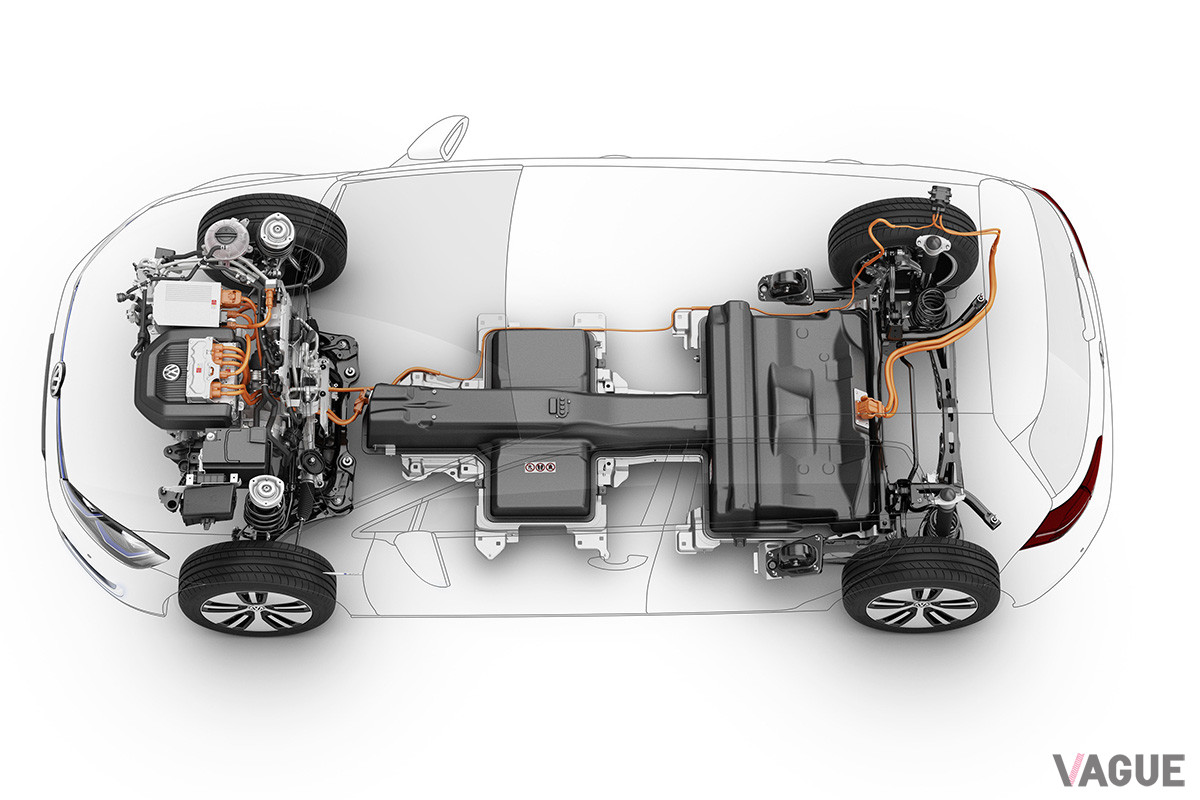 VW「e-ゴルフ」のパワートレイン