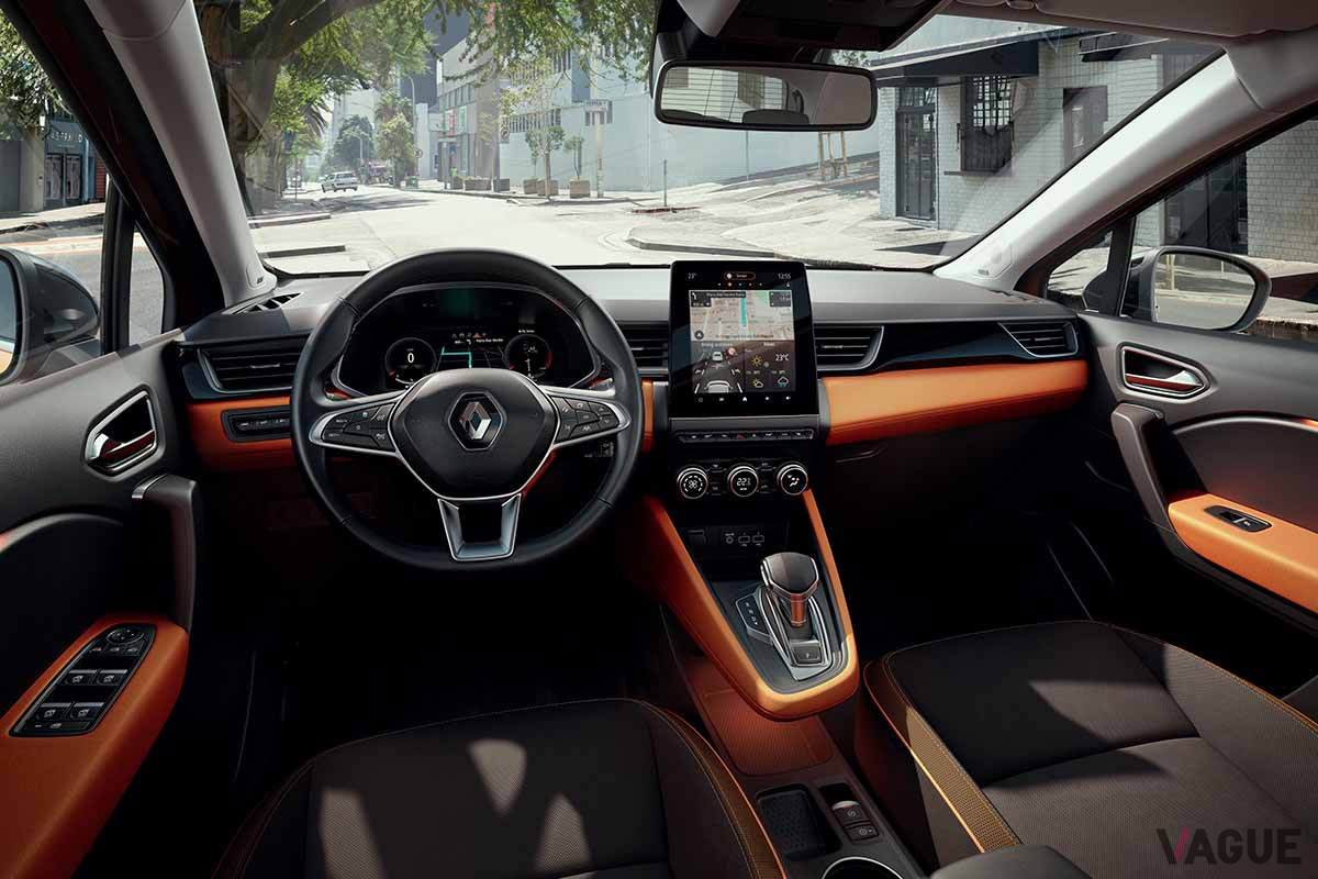 2021年春に日本にやってくるルノー新型「キャプチャー」のインテリア