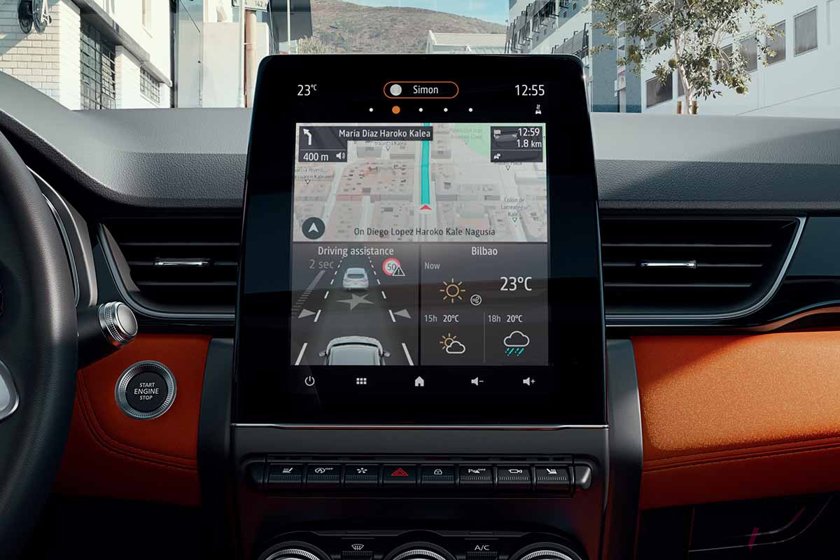 2021年春に日本にやってくるルノー新型「キャプチャー」のインテリア