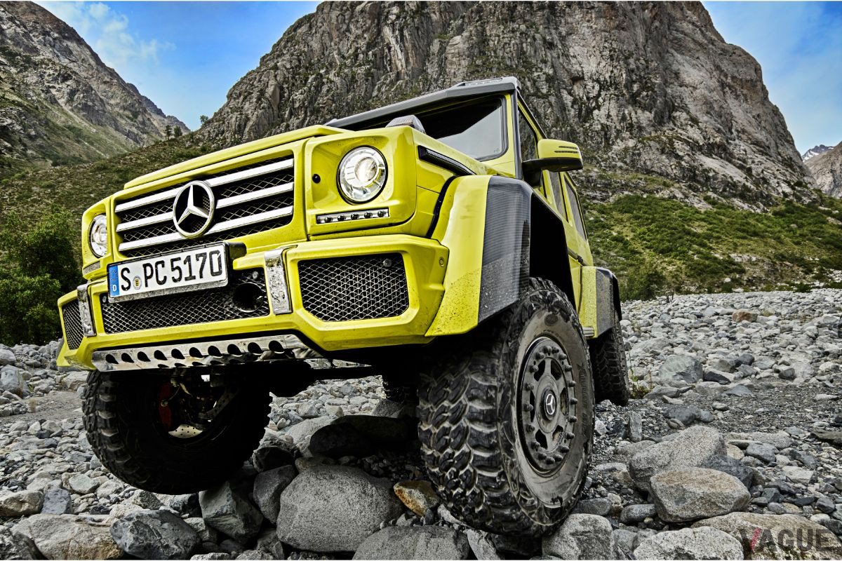 Gクラスのフラッグシップモデル「G500　4×4スクエアード」