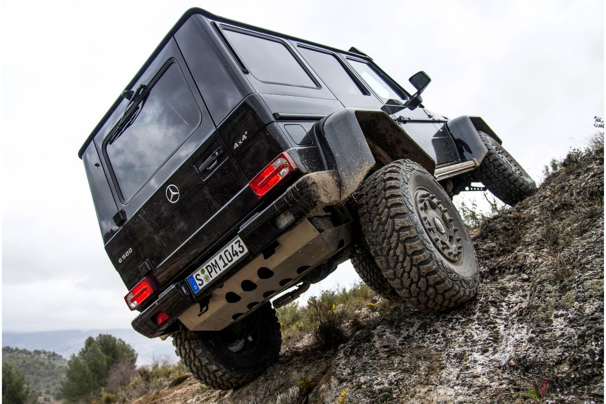 Gクラスのフラッグシップモデル「G500　4×4スクエアード」