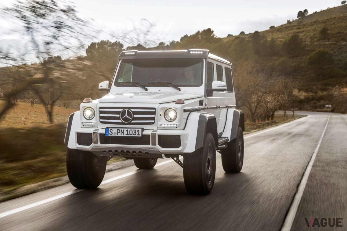 Gクラスのフラッグシップモデル「G500　4×4スクエアード」