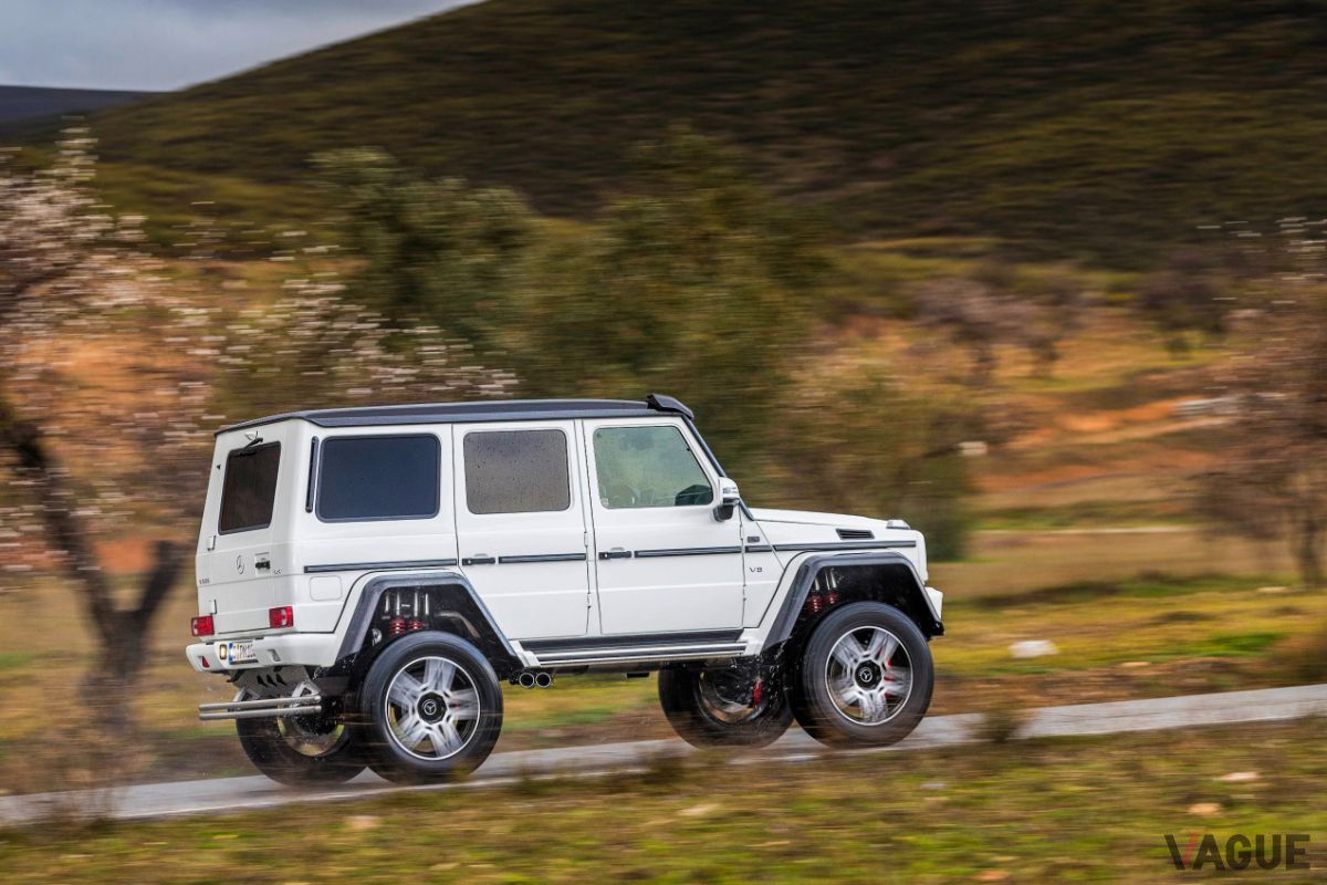 Gクラスのフラッグシップモデル「G500　4×4スクエアード」