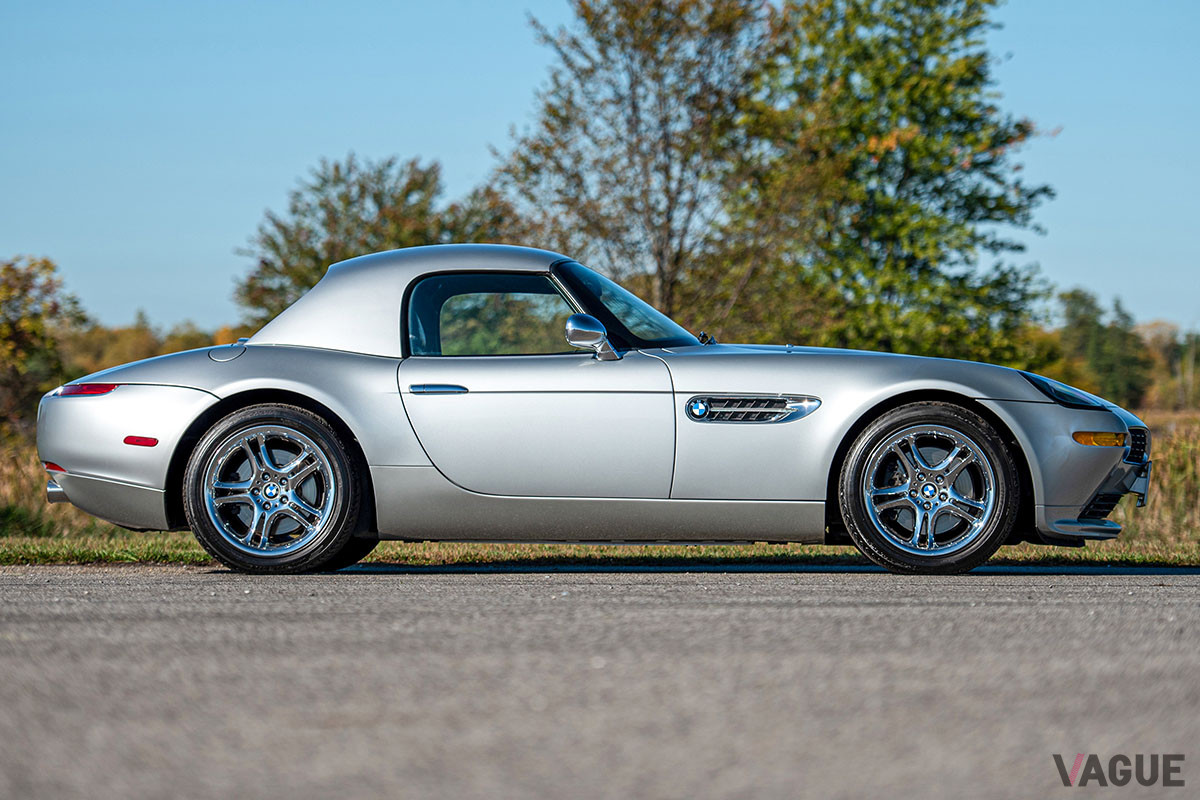 約1560万円ｰ1820万円の予想落札価格であったが流札となったBMW「Z8」（C）2020 Courtesy of RM Sotheby's