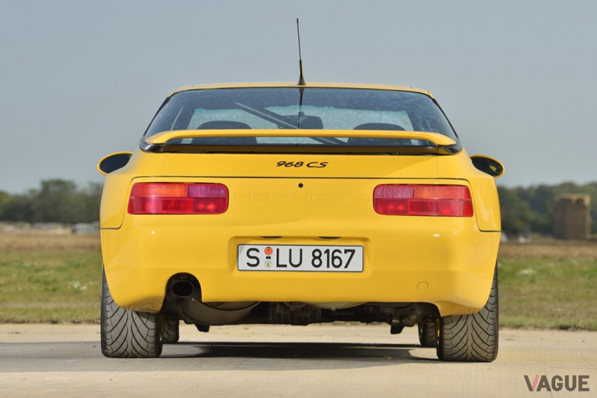 約576万円で落札されたポルシェ「968クラブスポーツ」（C）SILVERSTONE AUCTIONS
