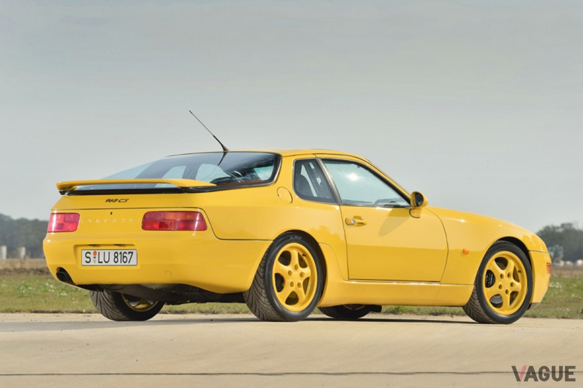 約576万円で落札されたポルシェ「968クラブスポーツ」（C）SILVERSTONE AUCTIONS