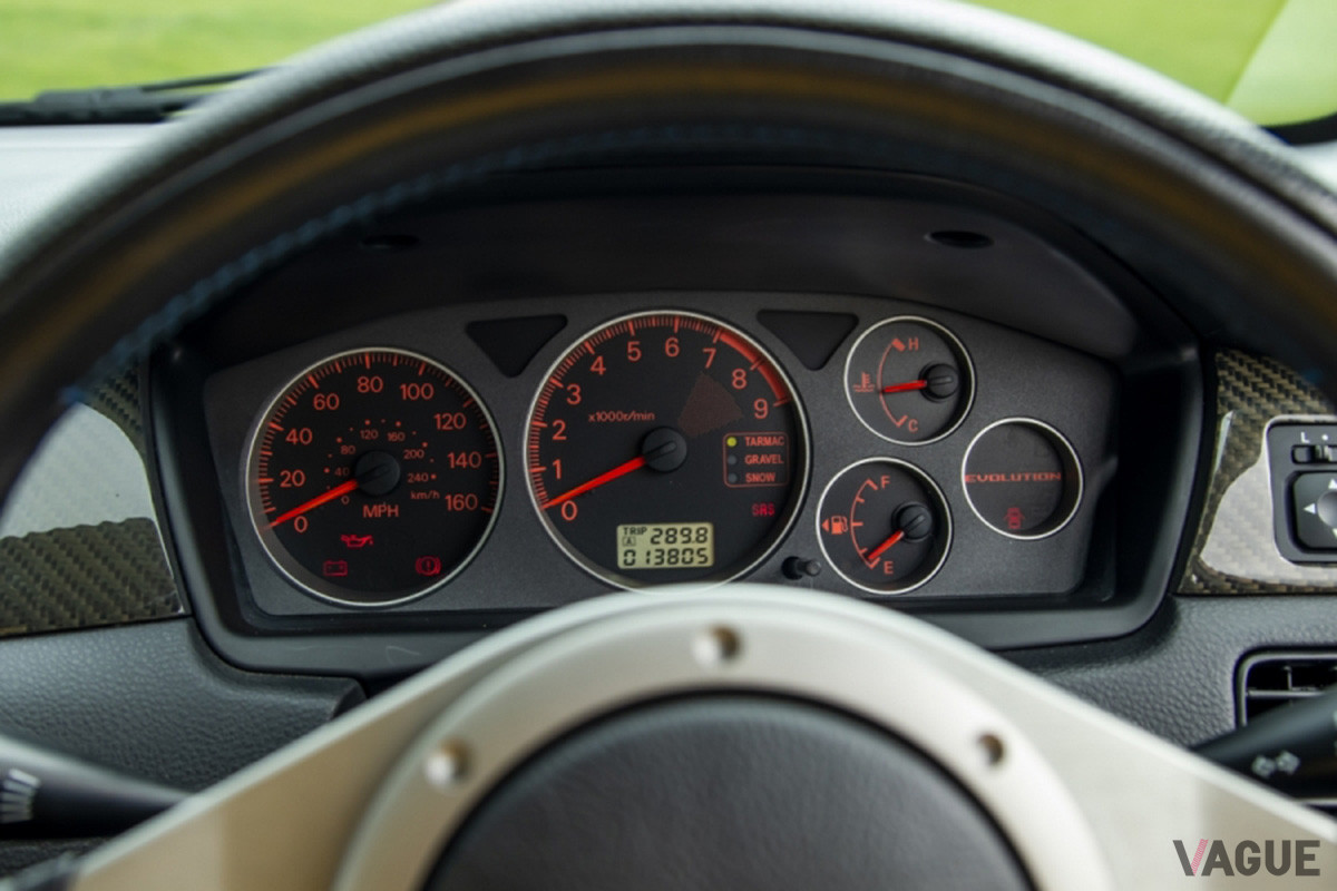 約350万円で落札された三菱「ランサー FQ-300 EVO VII」（C）SILVERSTONE AUCTIONS