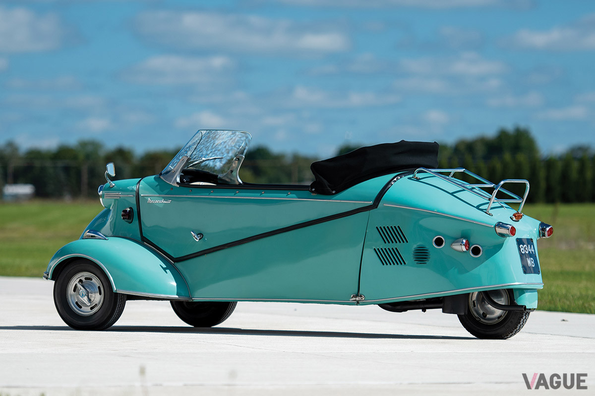約550万円で落札されたメッサーシュミット「KR 201ロードスター」（C）2020 Courtesy of RM Sotheby's