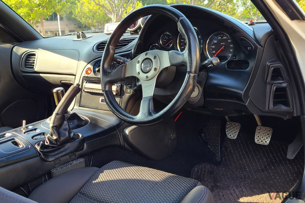 1995年のマツダ「アンフィニRX-7 タイプR バサースト」も出品されたが、こちらは4万5000ドルｰ5万5000ドル（邦貨換算約467万円ｰ570万円）のエスティメートであったが流札（C）2020 Courtesy of RM Sotheby's