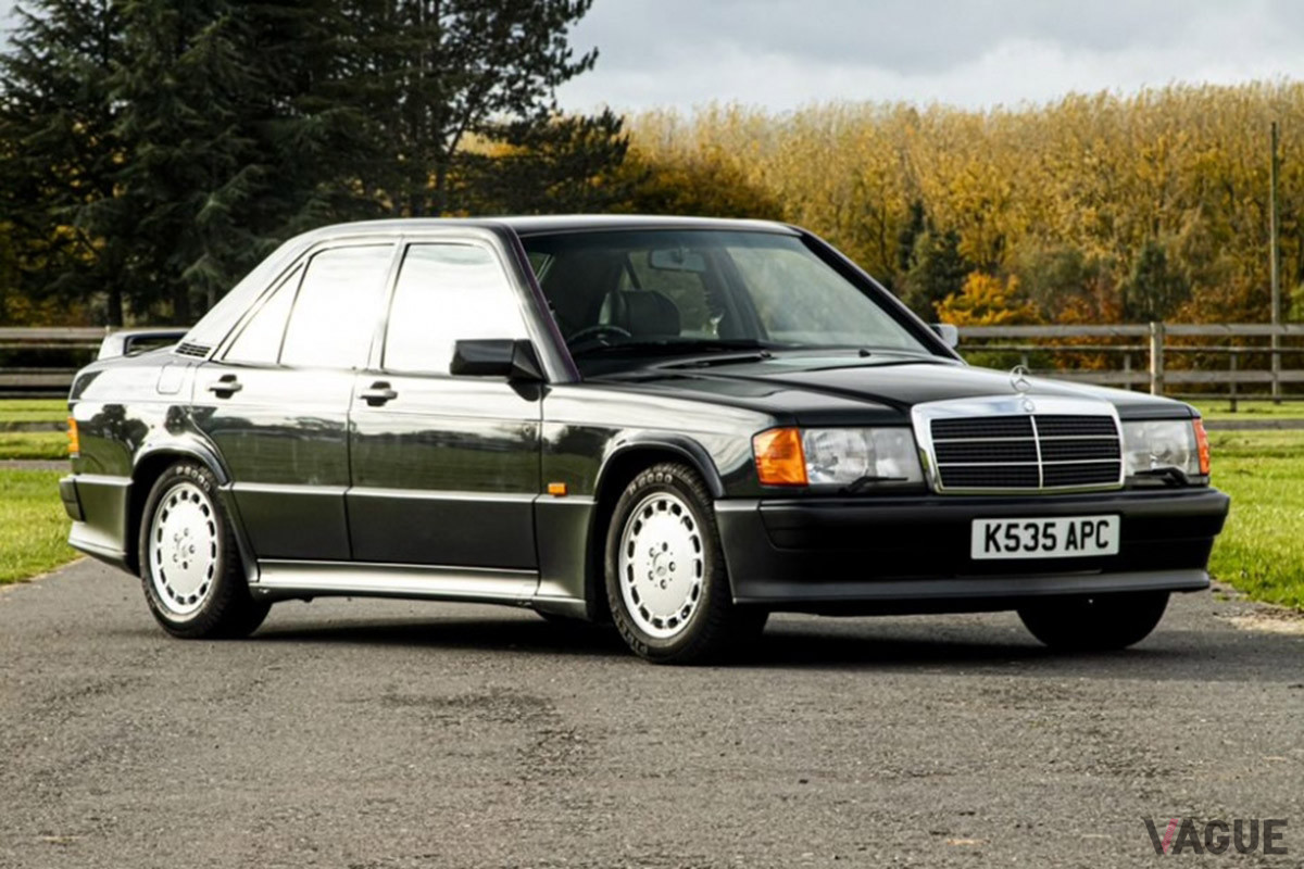 約395万円で落札されたメルセデス・ベンツ「190E 2.5 コスワース」（C）SILVERSTONE AUCTIONS