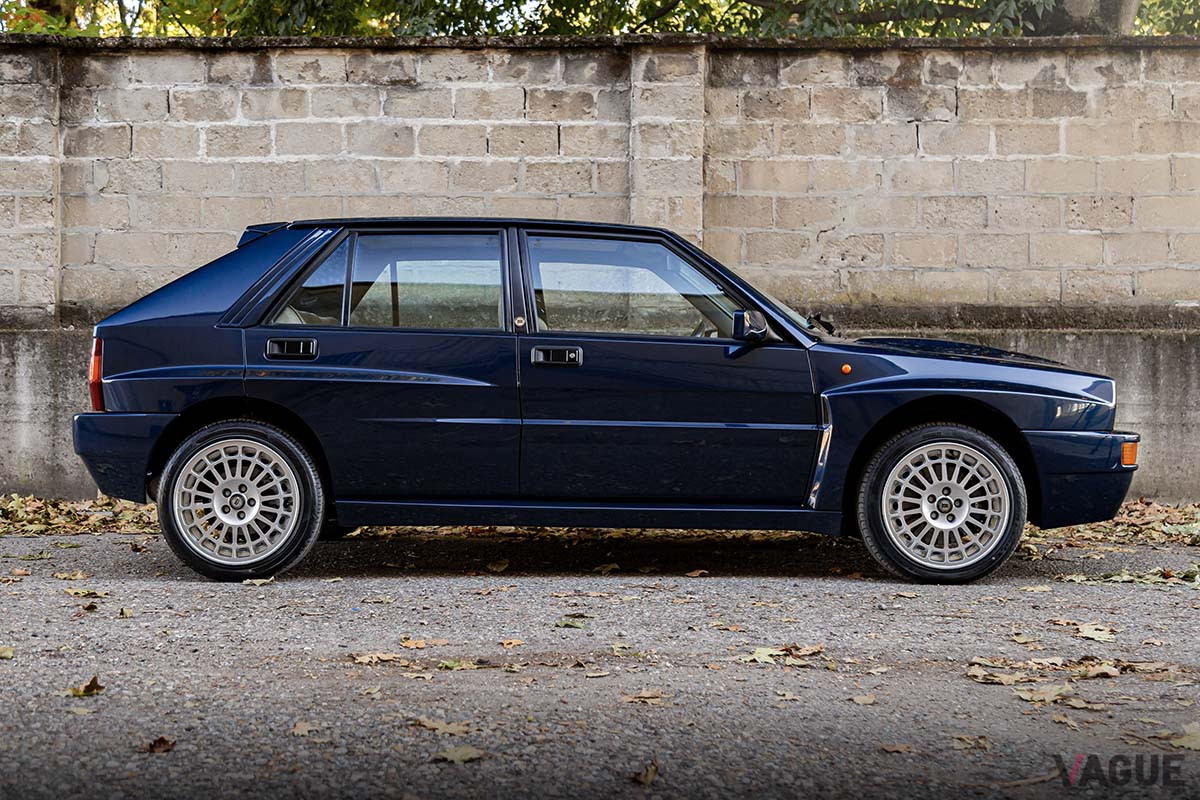 約1180万円という高値で落札されたランチア「デルタHFインテグラーレ エヴォルツィオーネII」（C）2020 Courtesy of RM Sotheby's