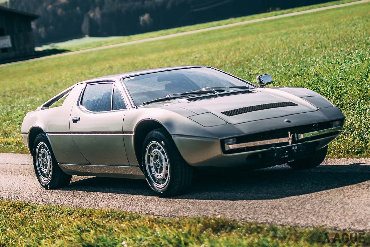 およそ740万円で落札されたマセラティ「メラクSS」（C）2020 Courtesy of RM Sotheby's