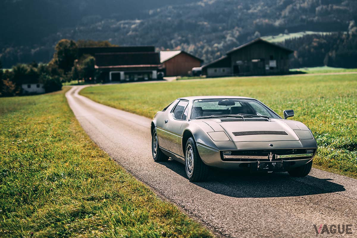 およそ740万円で落札されたマセラティ「メラクSS」（C）2020 Courtesy of RM Sotheby's