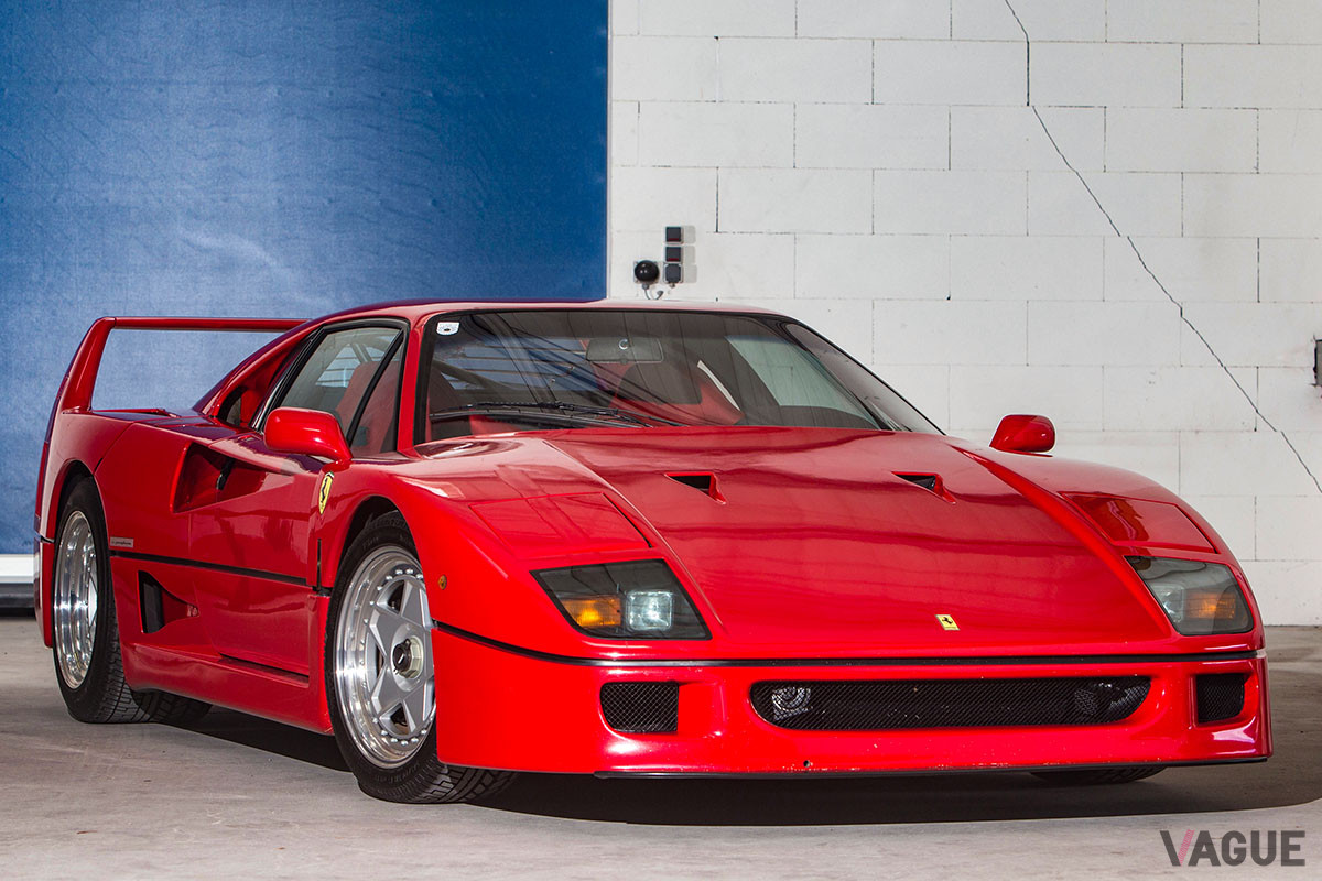 2017年まで日本にあり、現在ベルガーが所有しているという「F40」（C）2020 Courtesy of RM Sotheby's