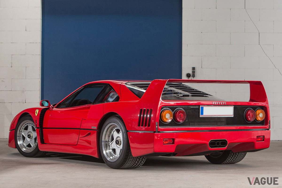 2017年まで日本にあり、現在ベルガーが所有しているという「F40」（C）2020 Courtesy of RM Sotheby's