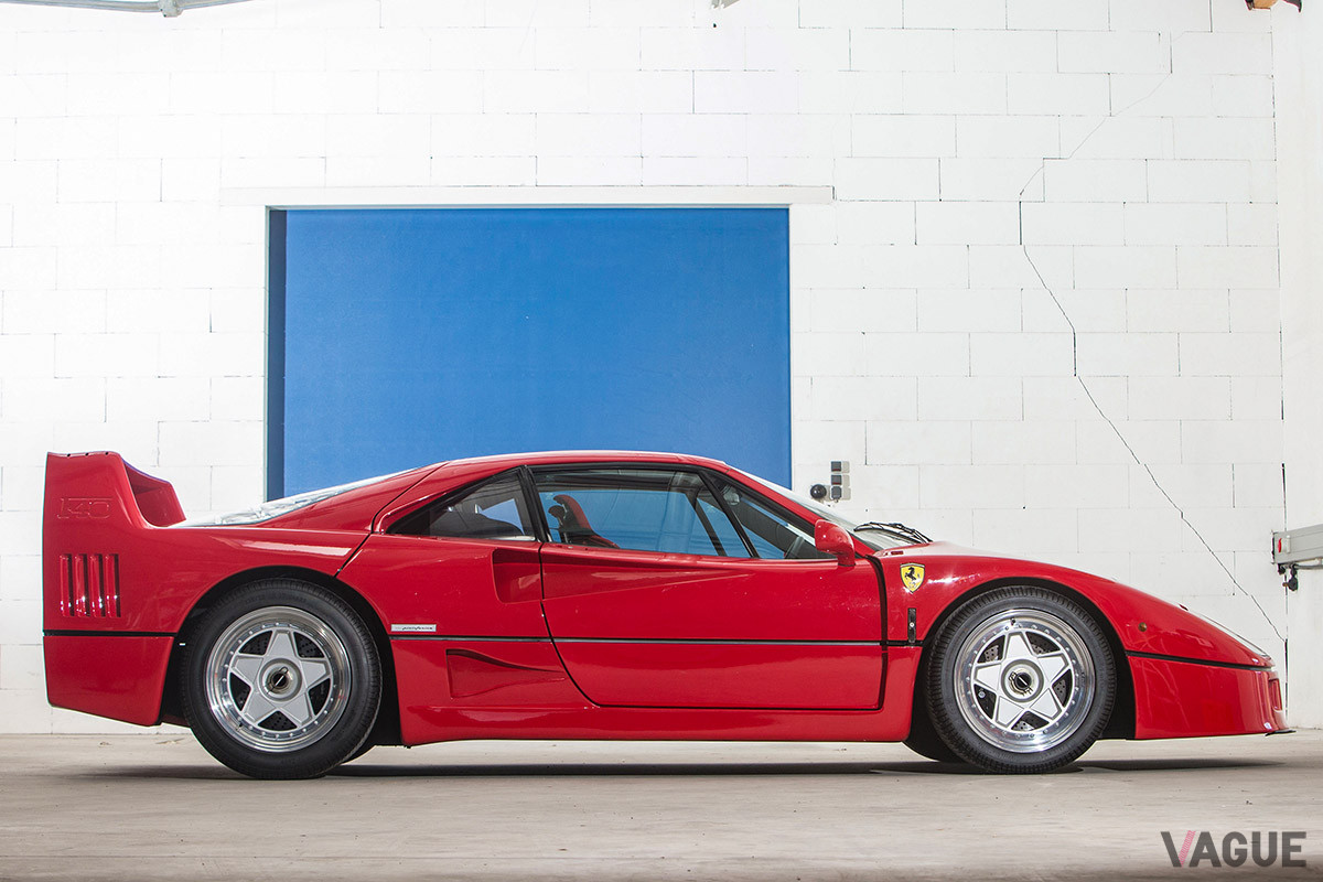 2017年まで日本にあり、現在ベルガーが所有しているという「F40」（C）2020 Courtesy of RM Sotheby's