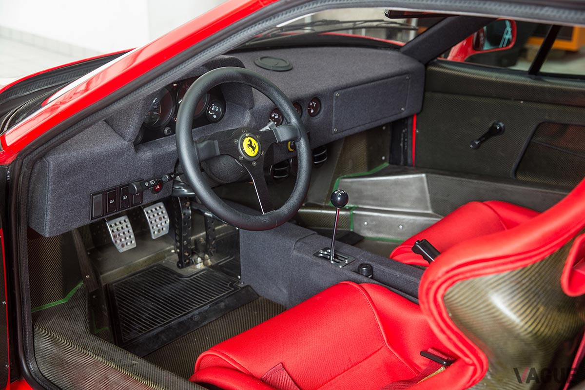 2017年まで日本にあり、現在ベルガーが所有しているという「F40」（C）2020 Courtesy of RM Sotheby's