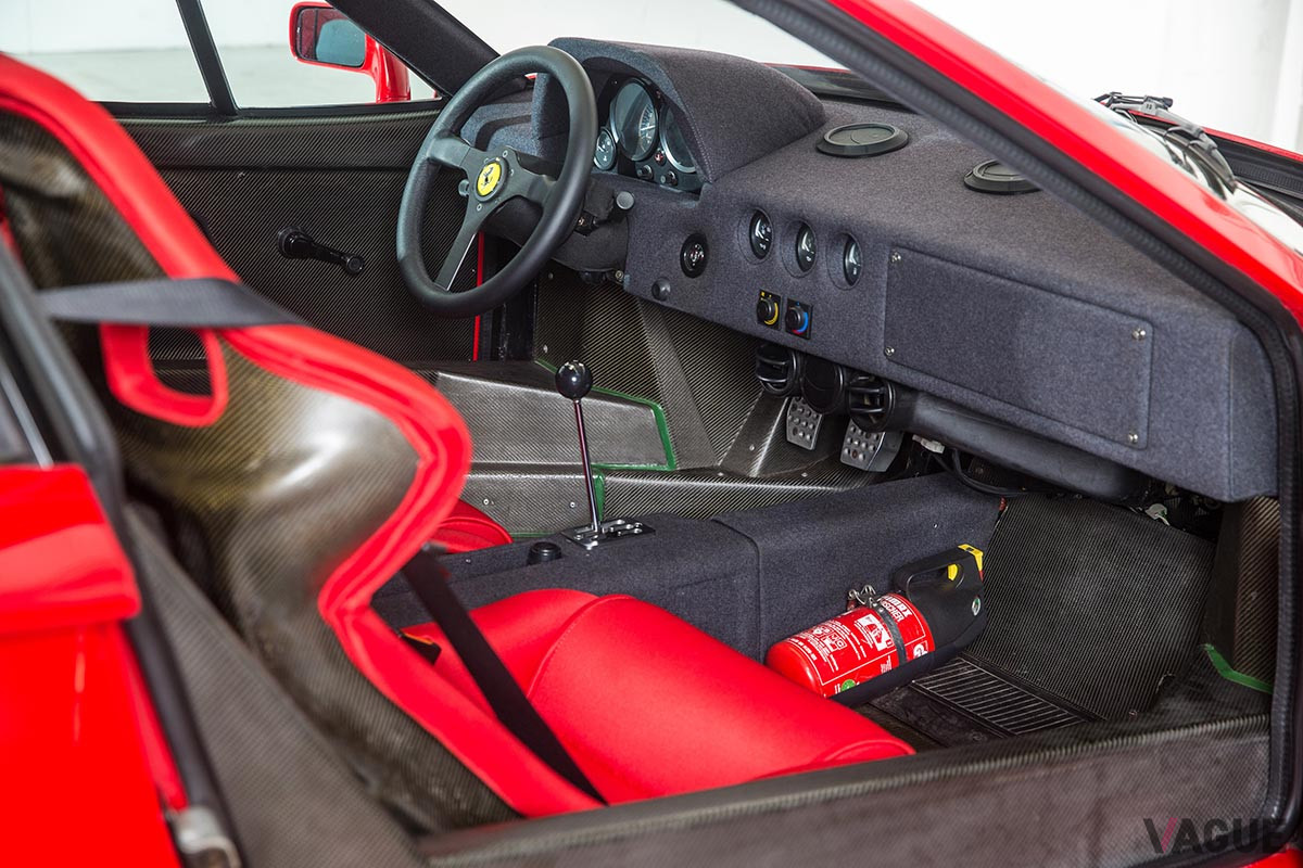 2017年まで日本にあり、現在ベルガーが所有しているという「F40」（C）2020 Courtesy of RM Sotheby's