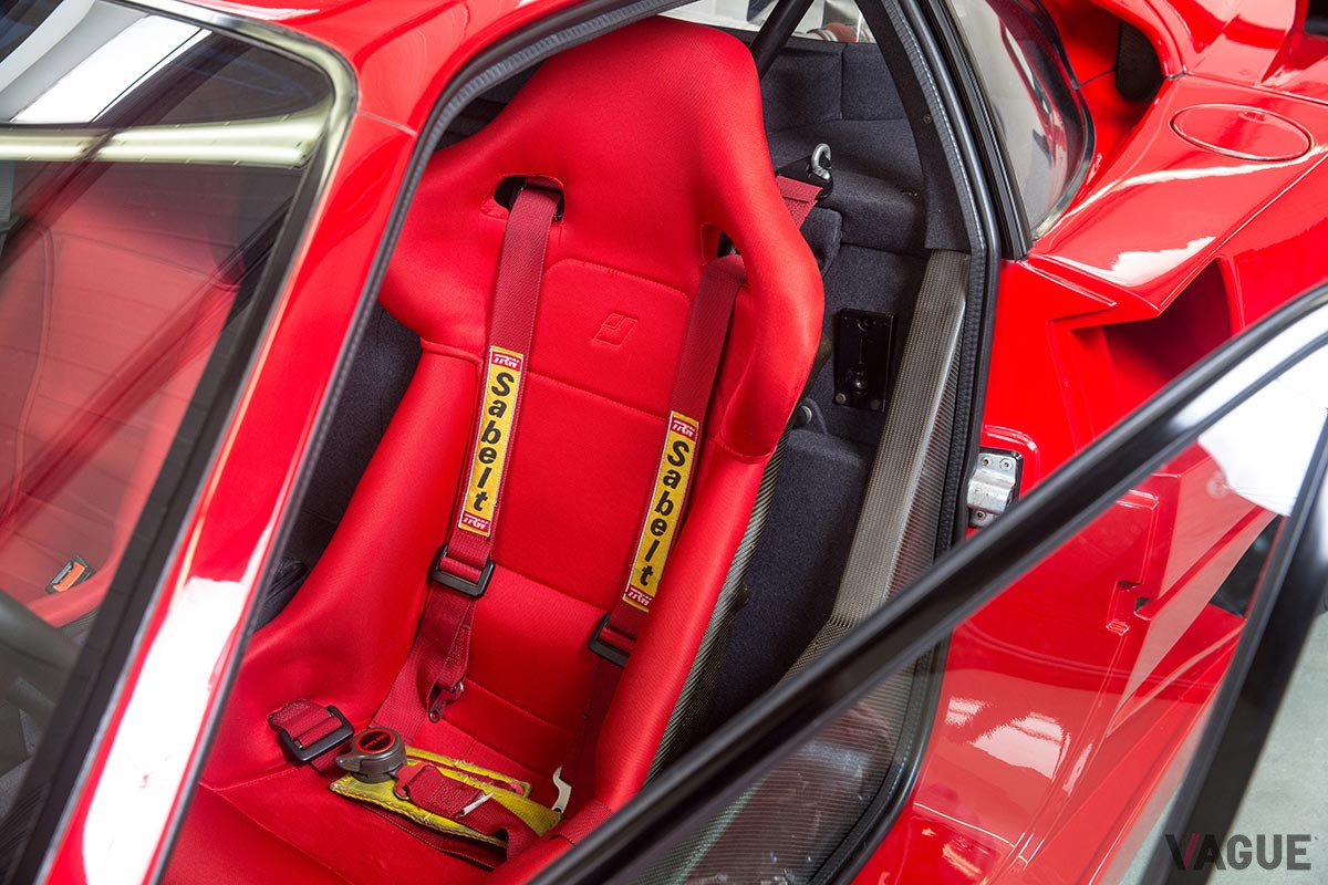 2017年まで日本にあり、現在ベルガーが所有しているという「F40」（C）2020 Courtesy of RM Sotheby's