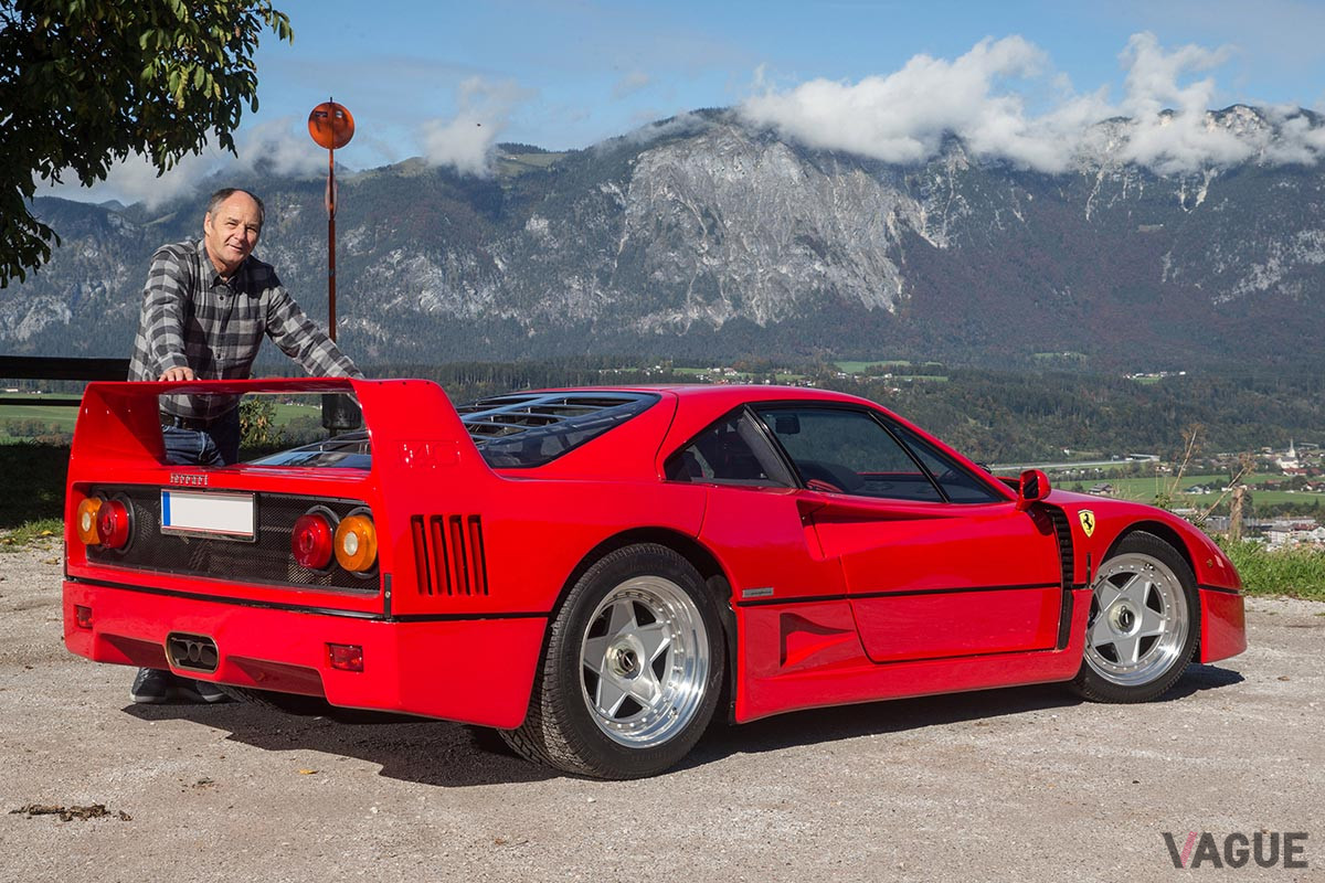 2017年まで日本にあり、現在ベルガーが所有しているという「F40」（C）2020 Courtesy of RM Sotheby's