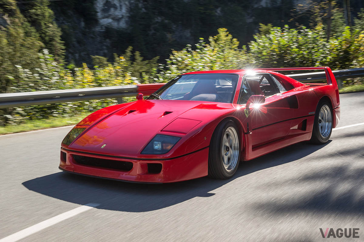 2017年まで日本にあり、現在ベルガーが所有しているという「F40」（C）2020 Courtesy of RM Sotheby's