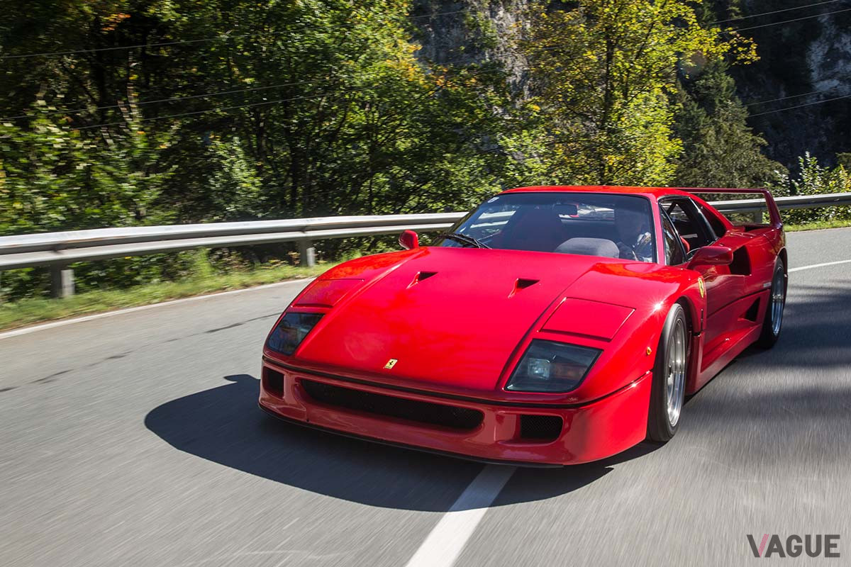2017年まで日本にあり、現在ベルガーが所有しているという「F40」（C）2020 Courtesy of RM Sotheby's