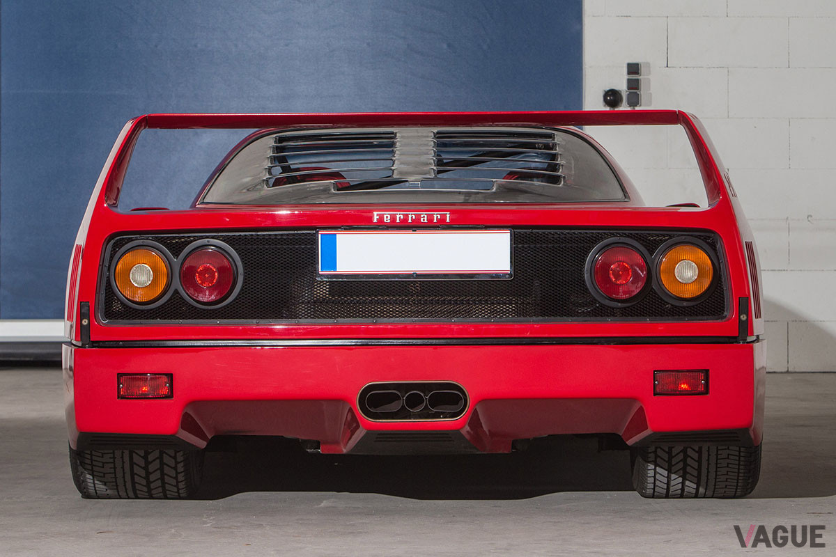 2017年まで日本にあり、現在ベルガーが所有しているという「F40」（C）2020 Courtesy of RM Sotheby's