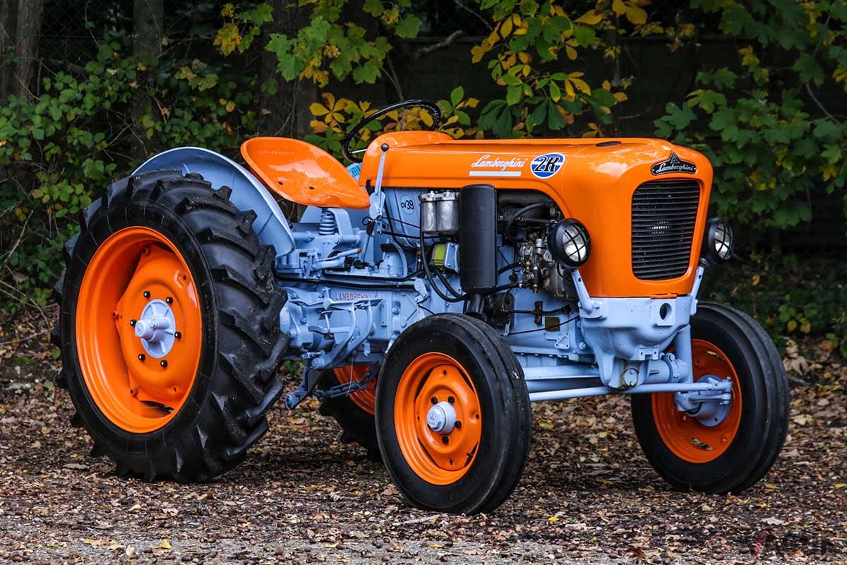 1.4リッター空冷直列3気筒ディーゼルを搭載したランボルギーニ「2R」（C）2020 Courtesy of RM Sotheby's