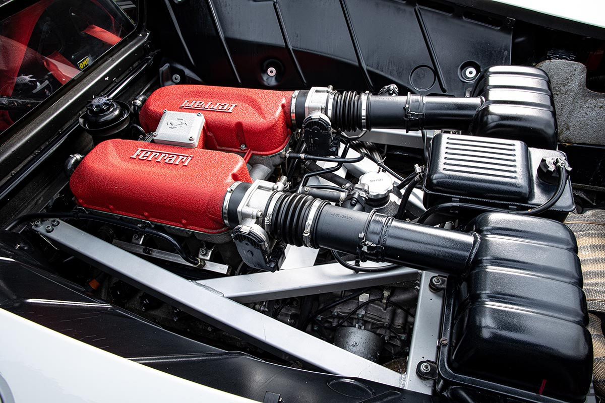 およそ740万円で落札されたフェラーリ「360チャレンジ」（C）2020 Courtesy of RM Sotheby's