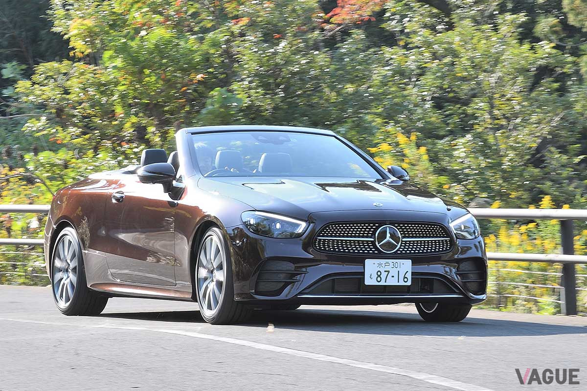 2020年10月5日に発表されたメルセデス・ベンツ改良新型「Eクラス カブリオレ」