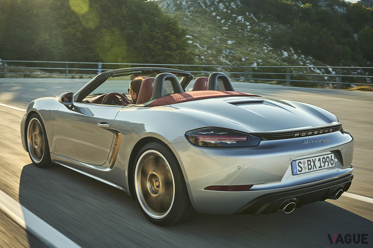 ポルシェの限定車「Boxster 25 Years（ボクスター25イヤーズ）」の走り