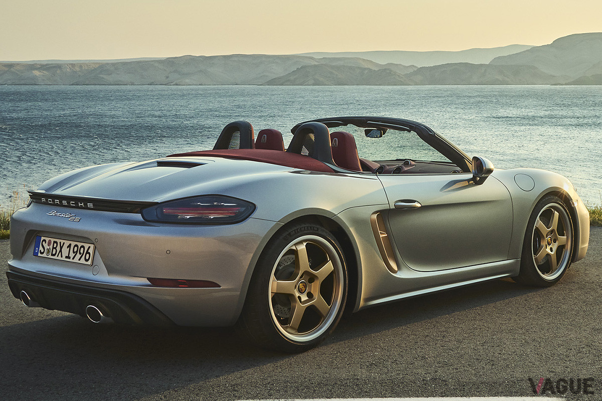 ポルシェの限定車「Boxster 25 Years（ボクスター25イヤーズ）」