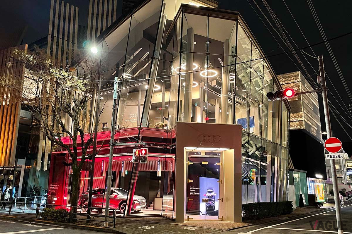 1月14日より5月末までの期間限定で東京・南青山にオープンした次世代型ブランドストア「Audi House of Progress Tokyo」