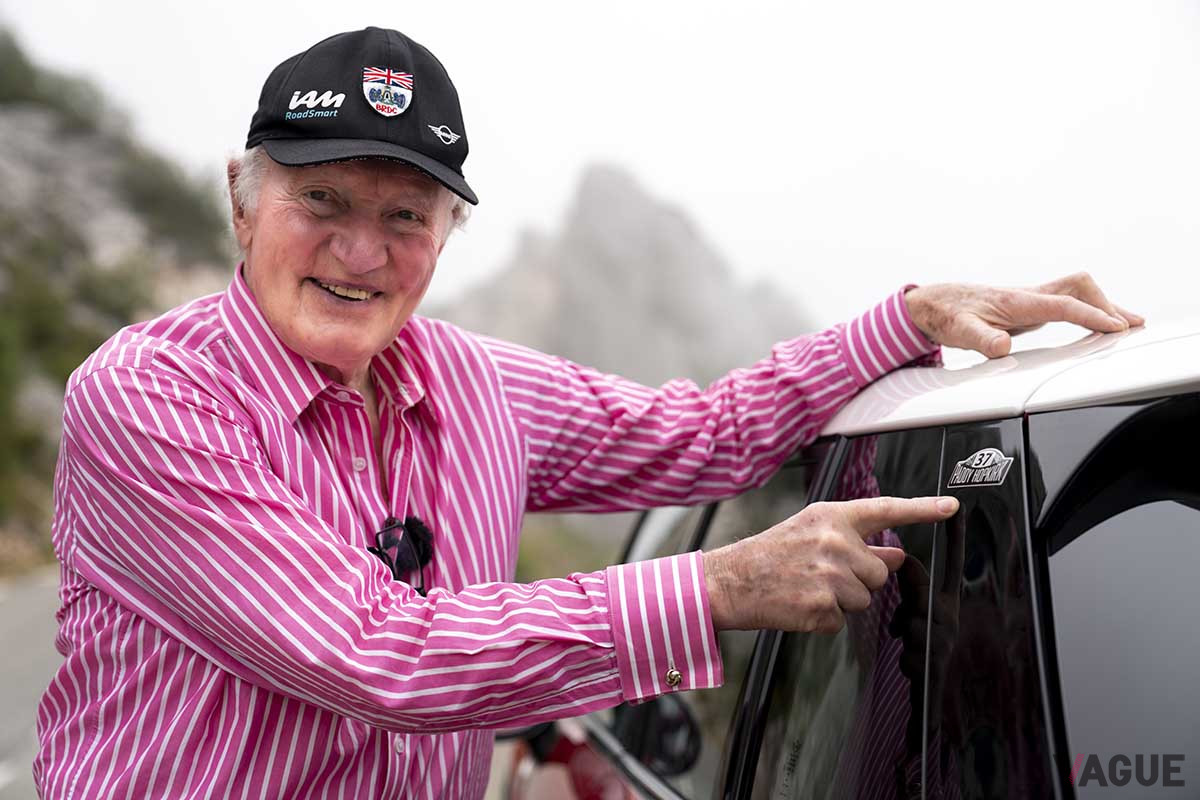 パディ・ホプカーク氏。伝説のラリードライバーだ
