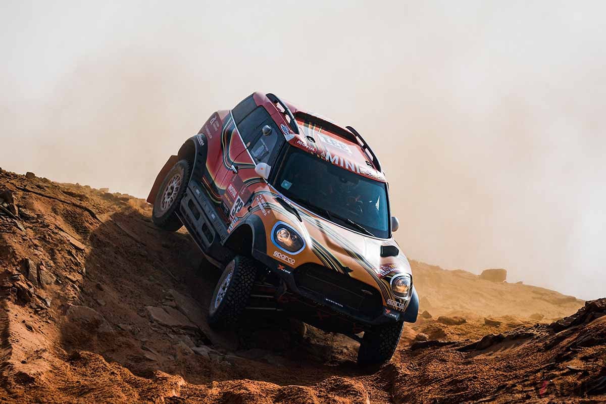 6位に入賞したVladimir Vasilyev／Dmitry Tsyro選手組のMINI JCW Rally