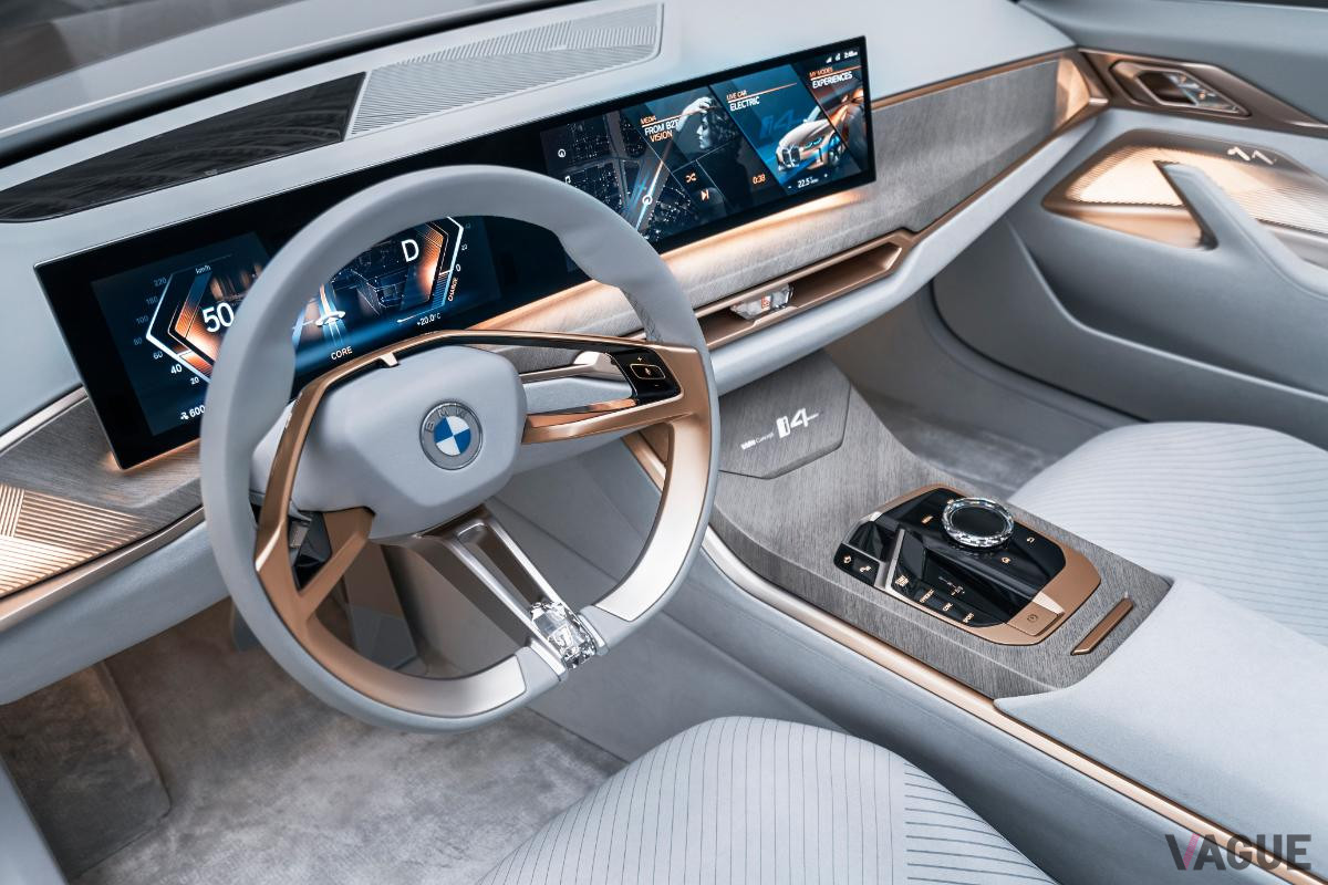 BMW「コンセプトi4」のインテリア