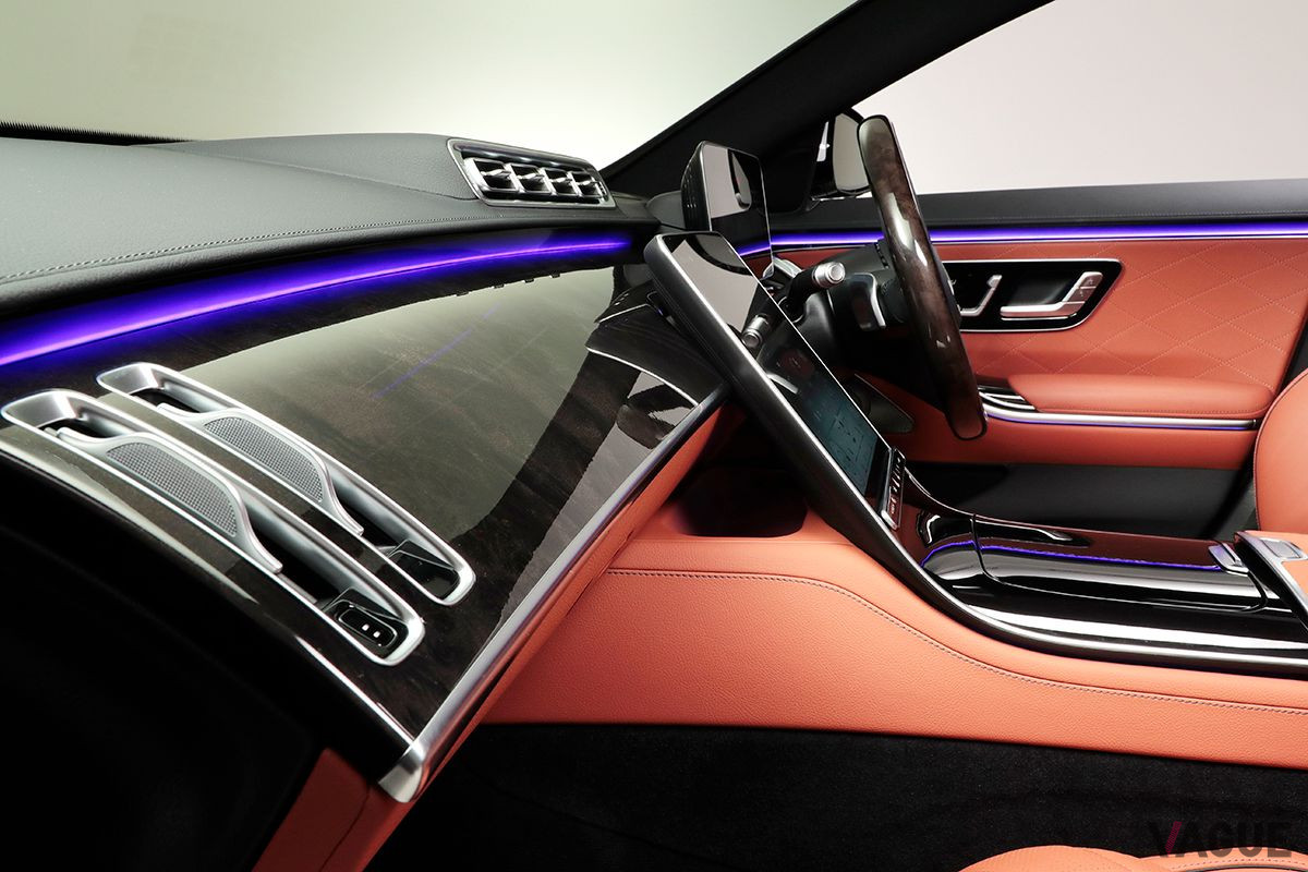 メルセデス・ベンツ新型「S500 4MATIC」の室内