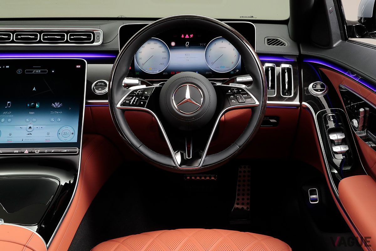 メルセデス・ベンツ新型「S500 4MATIC」のインパネ