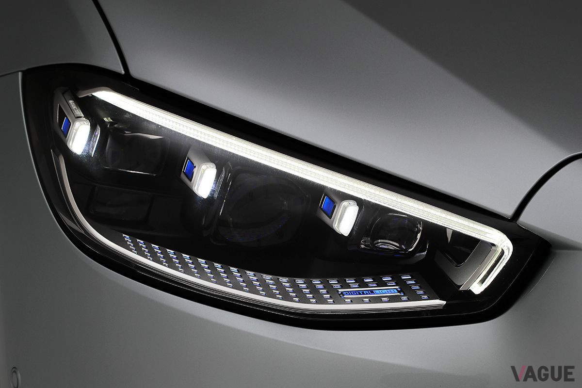 メルセデス・ベンツ新型「Sクラス」のLEDヘッドライト