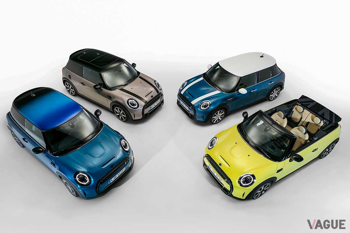 改良新型「MINI3ドア」「MINI5ドア」「MINIコンバーチブル」