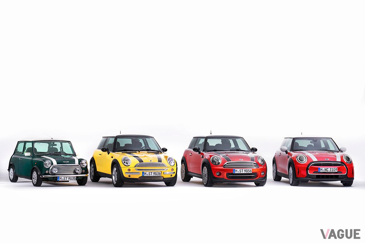 クラシックMiniから現行MINIまで4世代の歴史