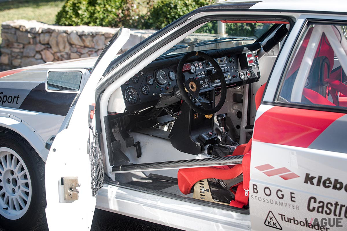 2026年まで有効な「FIAテクニカルパスポート（HTP）」も取得済みのアウディ「クワトロ グループ4」（C）2020 Courtesy of RM Sotheby's