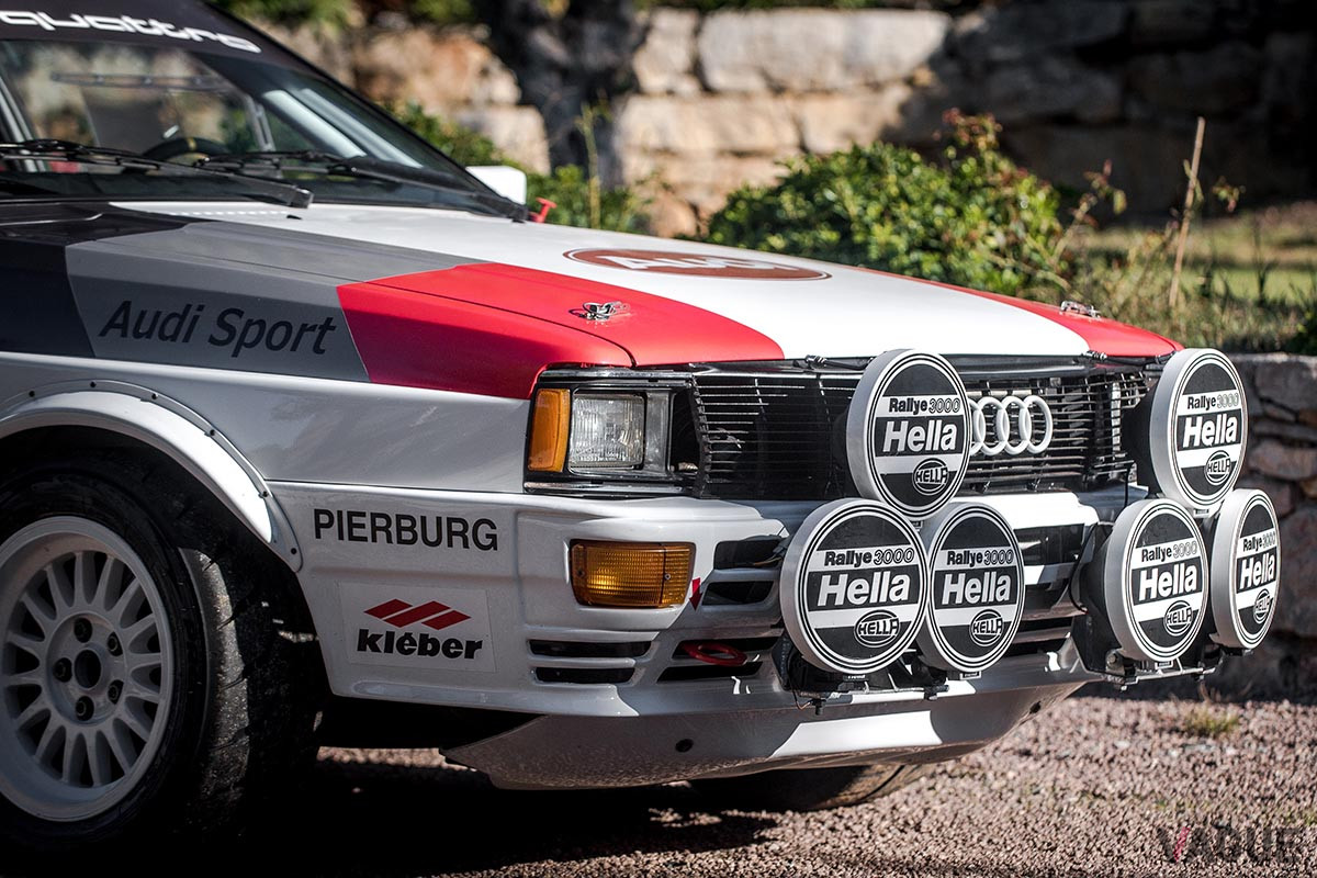 2013年にオーバーホールされたアウディ「クワトロ グループ4」（C）2020 Courtesy of RM Sotheby's
